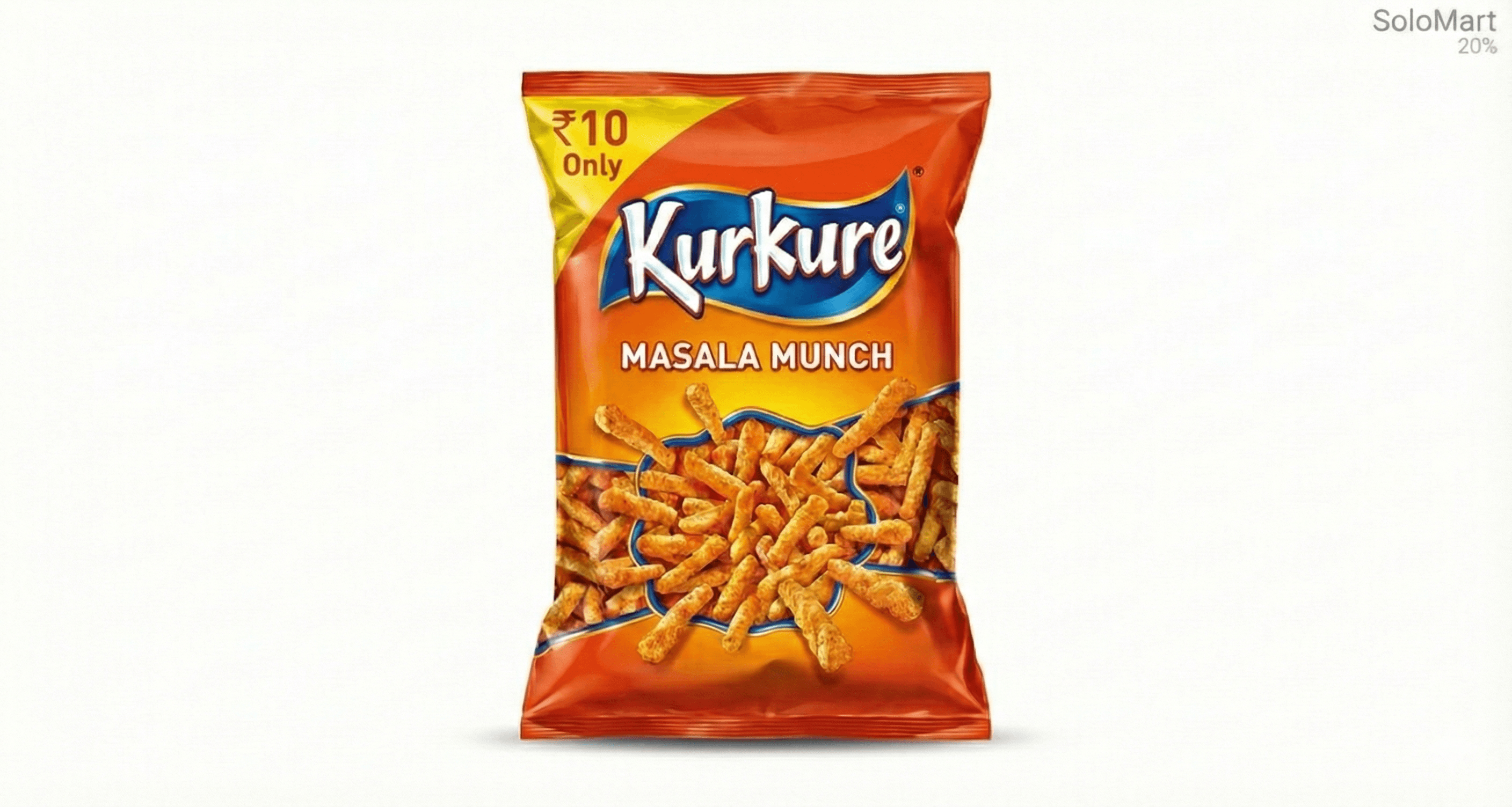 Kurkure Masala Munch – Crunchy Masala Snack (₹10 Pack)
